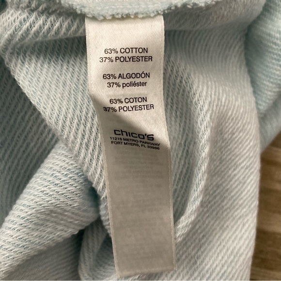 New Weekends by Chicos Ombre Star Pullover Sweater - Picture 6 of 6